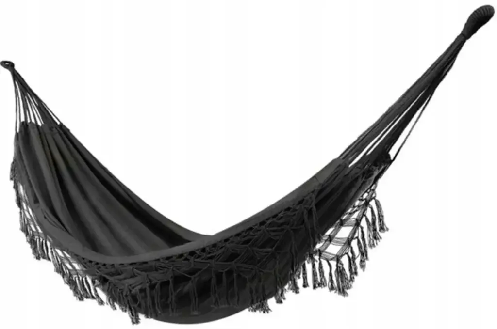 Hamak Brazylijski BOHO czarny